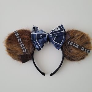 Handmade Chewbacca Minnie Ear Headband